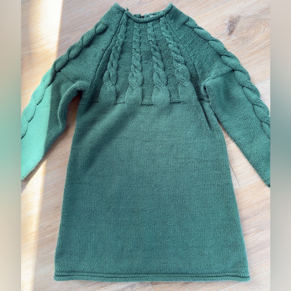 Copper Key Forest Green Cowl Neck Sweater